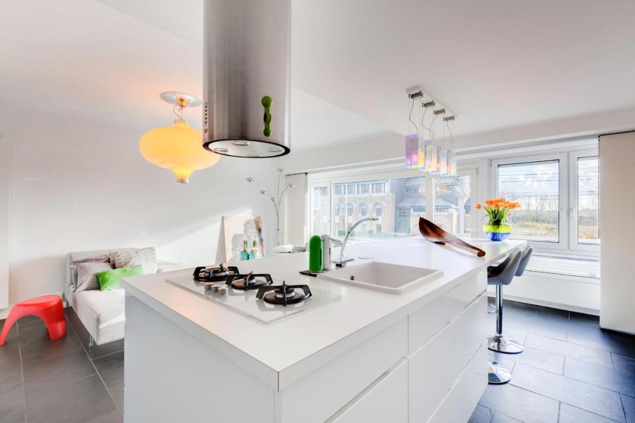 Luxueus Appartement 100 Stappen Van Zee En Strand Ostend Exterior foto
